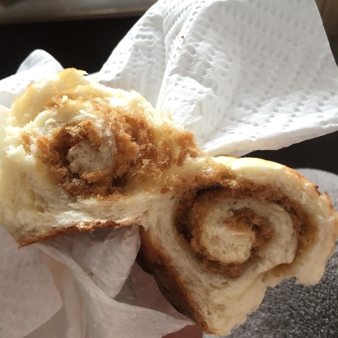 超好吃的肉松面包