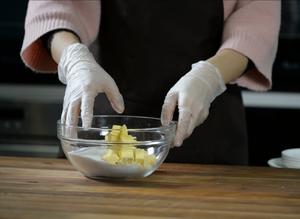 德普烘焙食谱—莓果奶酥条的做法 步骤4