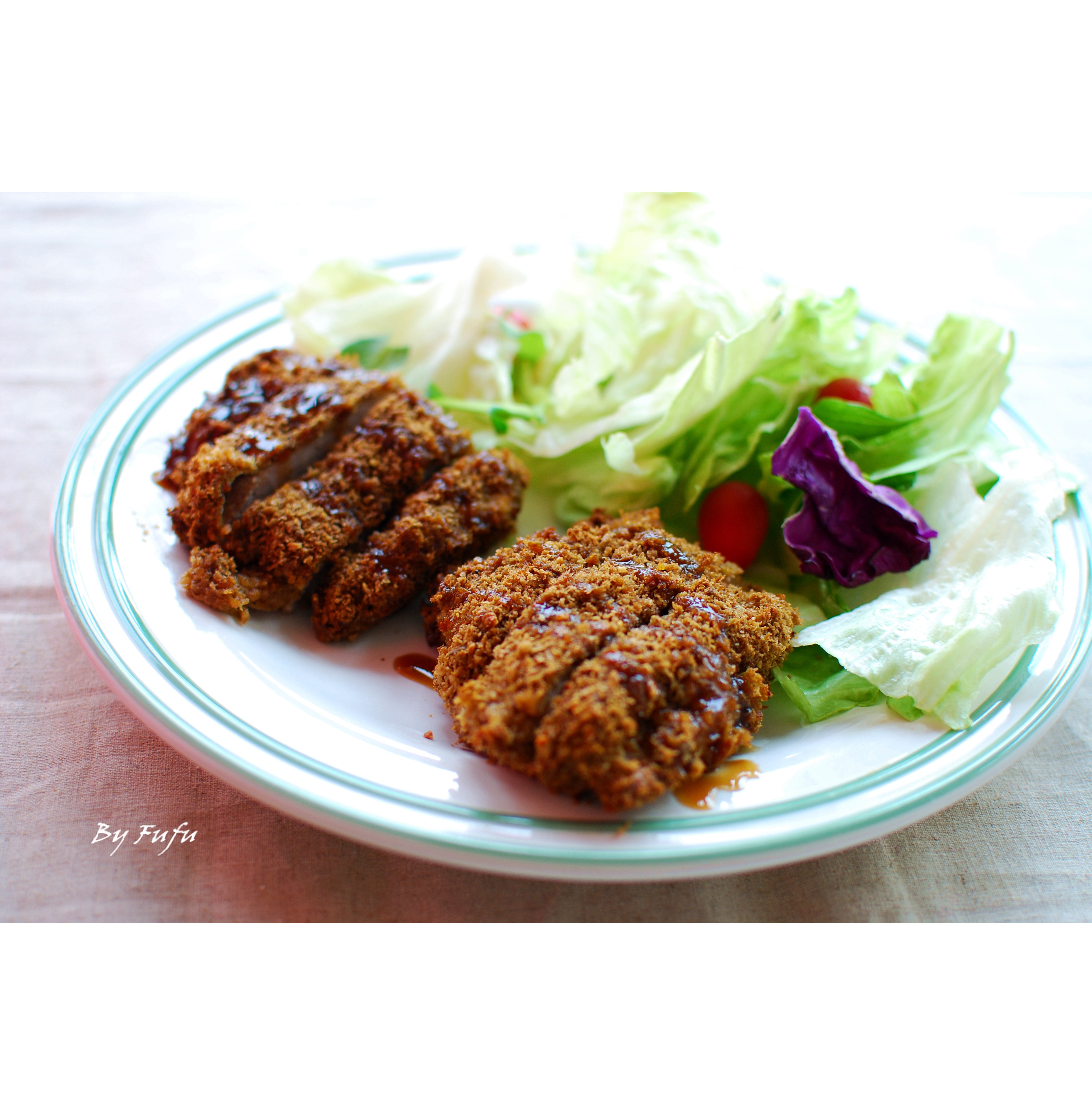 日式炸猪排（非油炸 揚げないとんかつ）