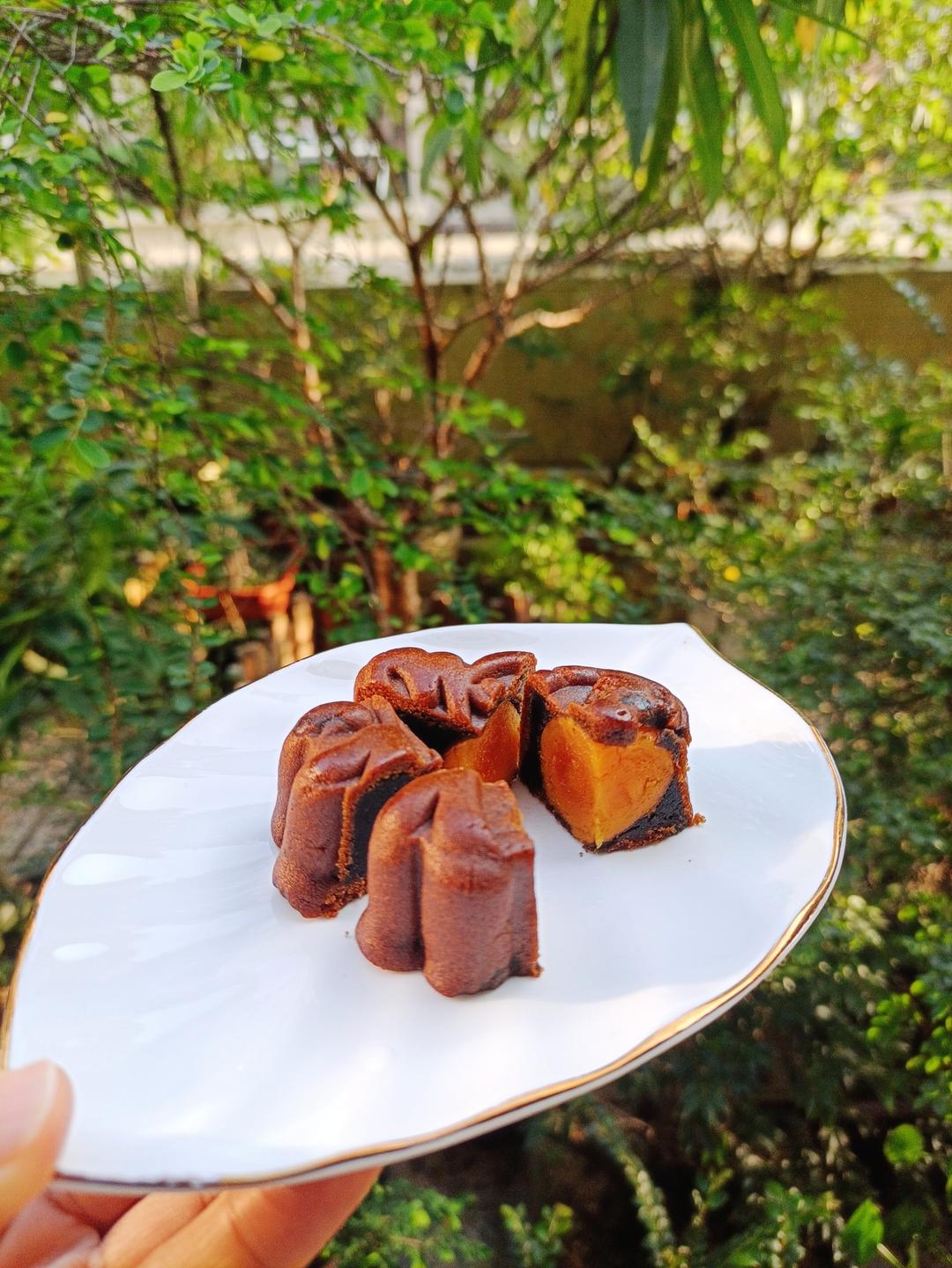 🥮黑糖五仁｜广式月饼｜万能黑糖广式月饼皮