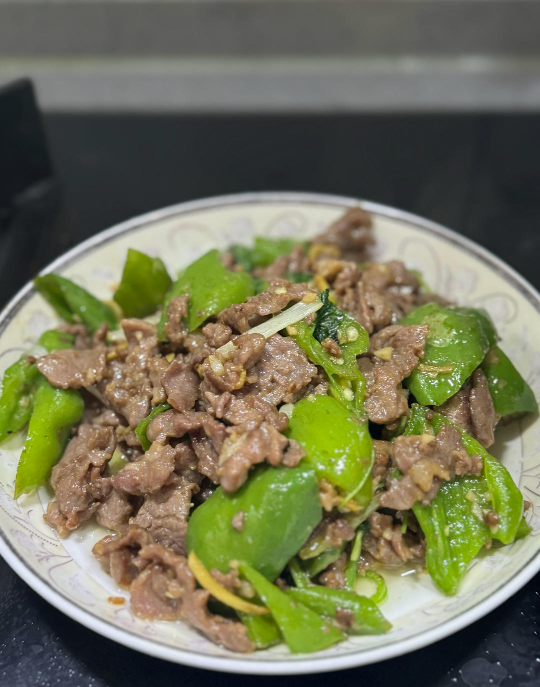 青椒炒牛肉