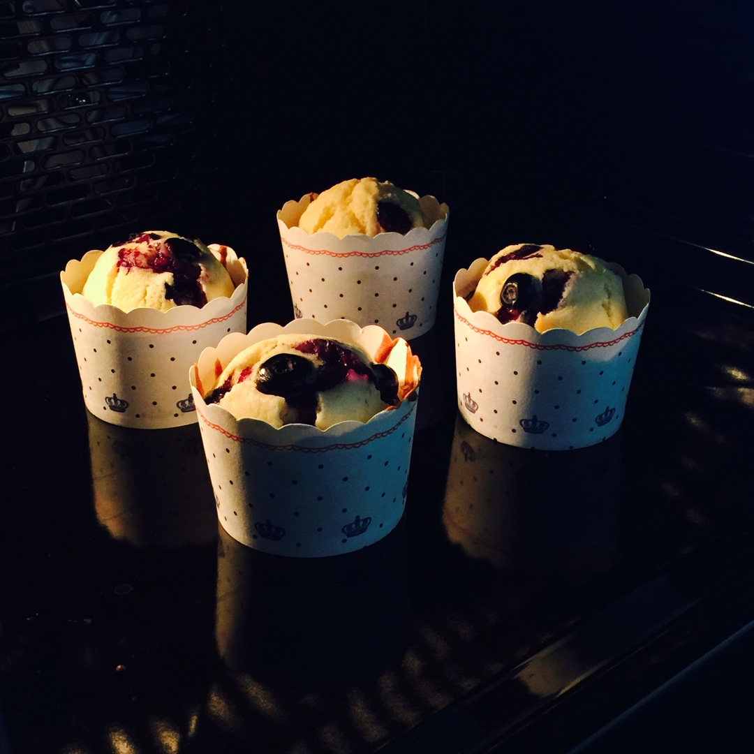 蓝莓玛芬蛋糕 Blueberry Muffin