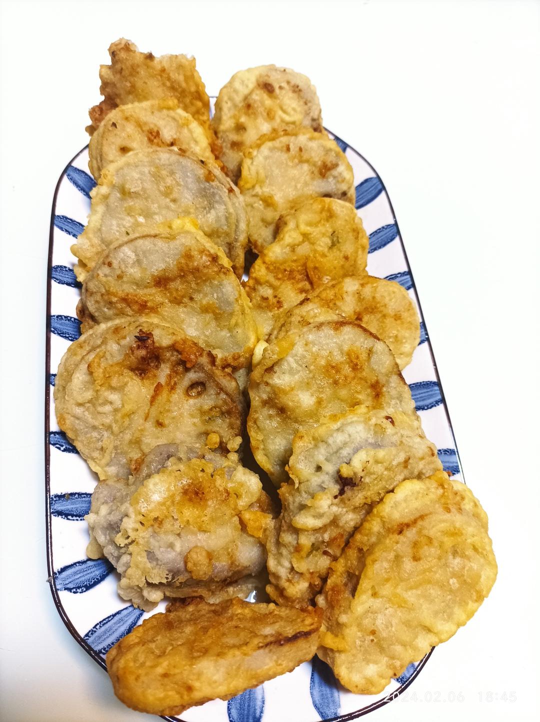 健康家常炸藕盒