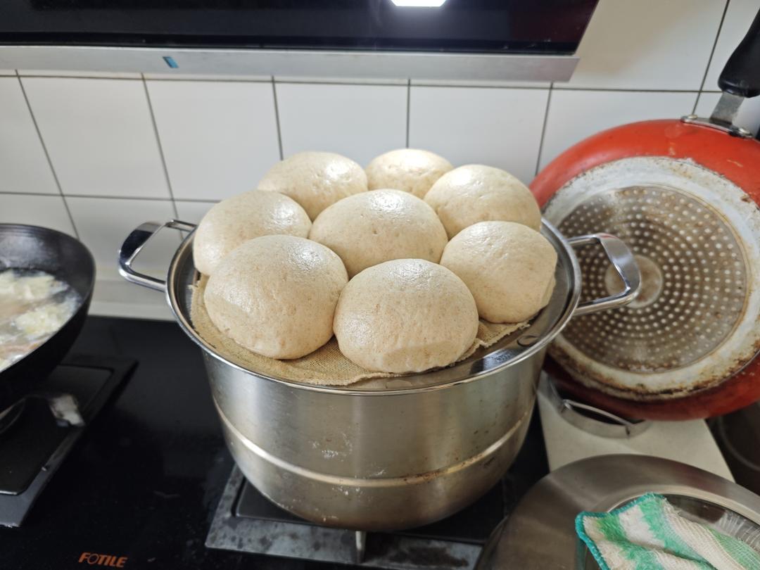 1:1全麦馒头的做法