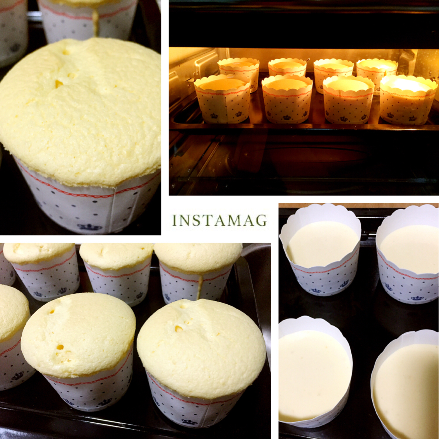 软绵绵戚风纸杯蛋糕