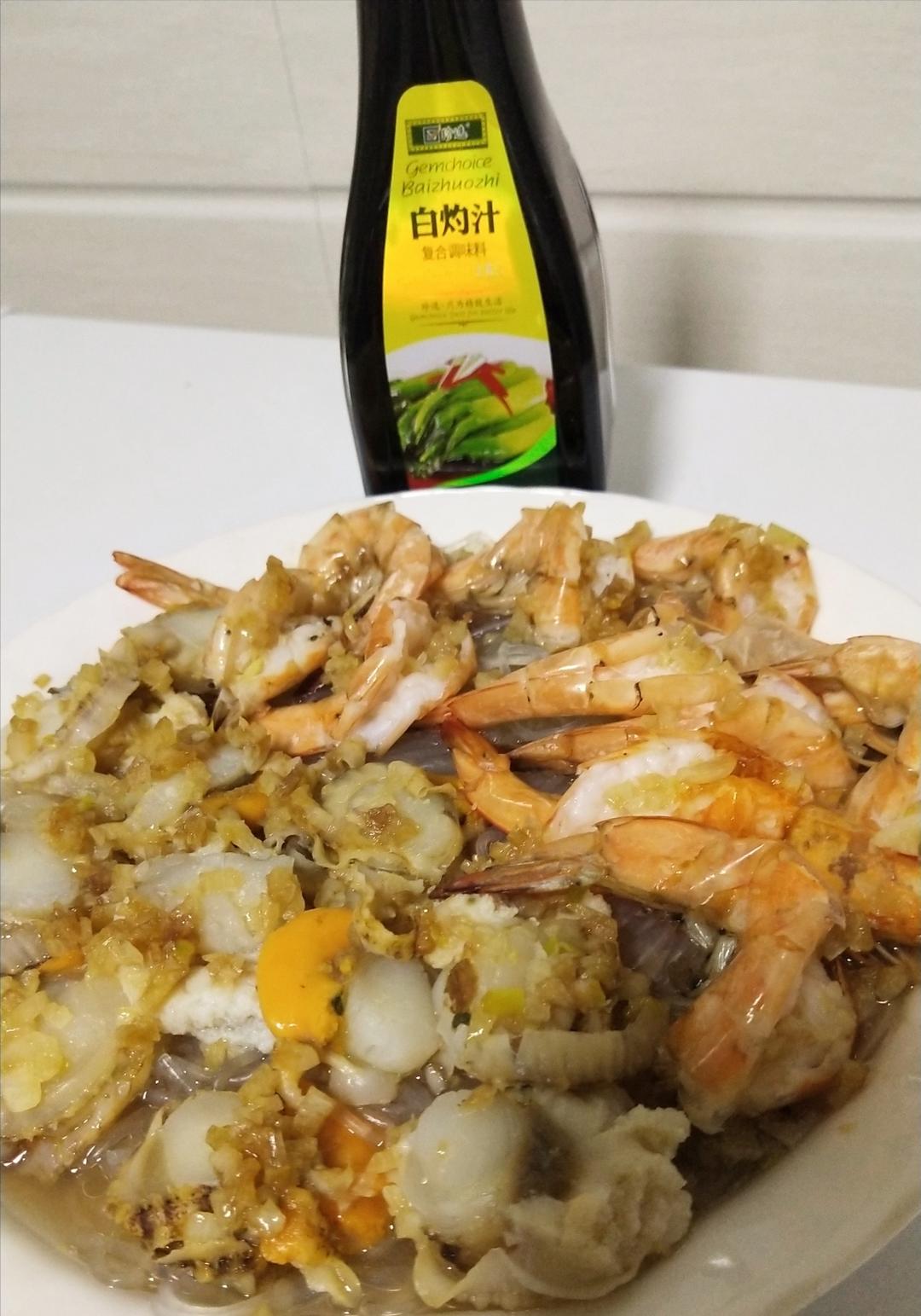 蒜蓉粉丝蒸大虾