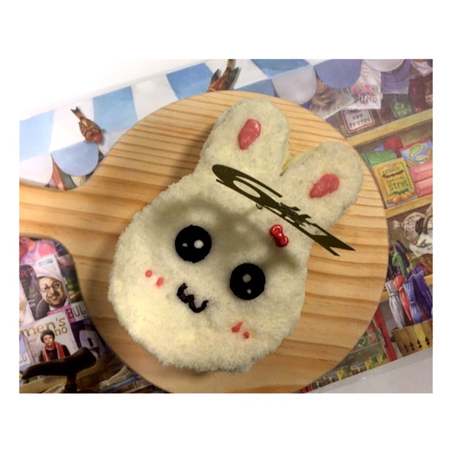 椰蓉小兔子奶油蛋糕