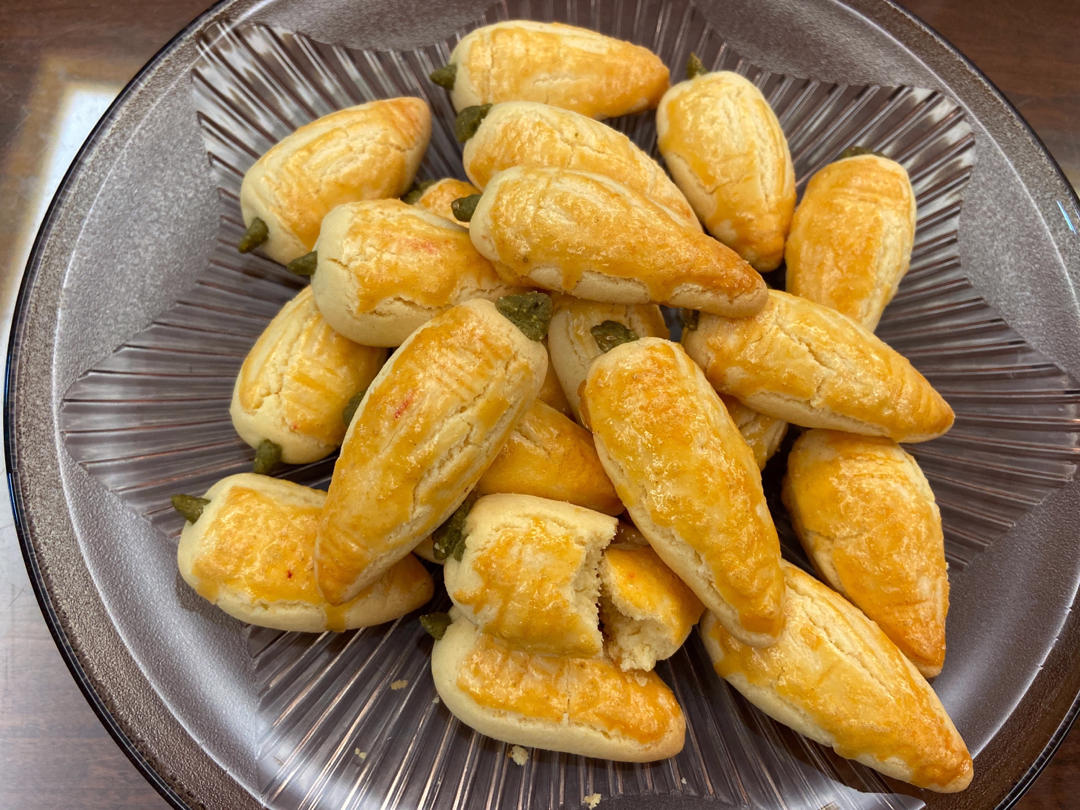 胡萝卜造型小酥饼