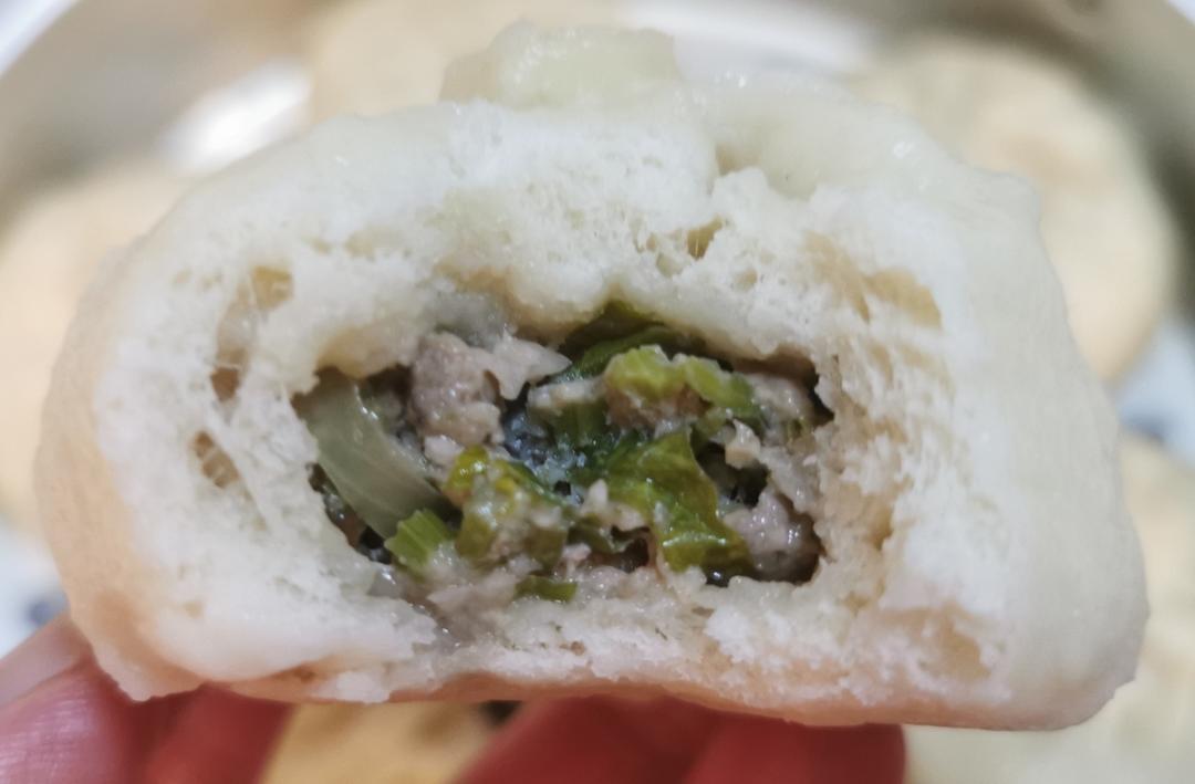 一次发面的包子君