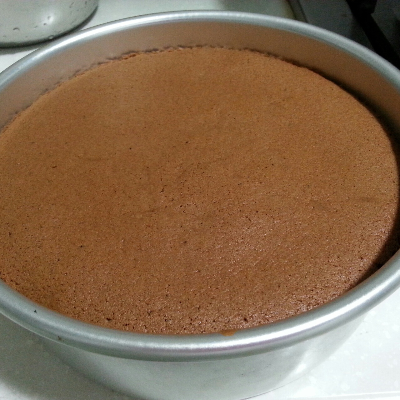 八寸可可戚风蛋糕