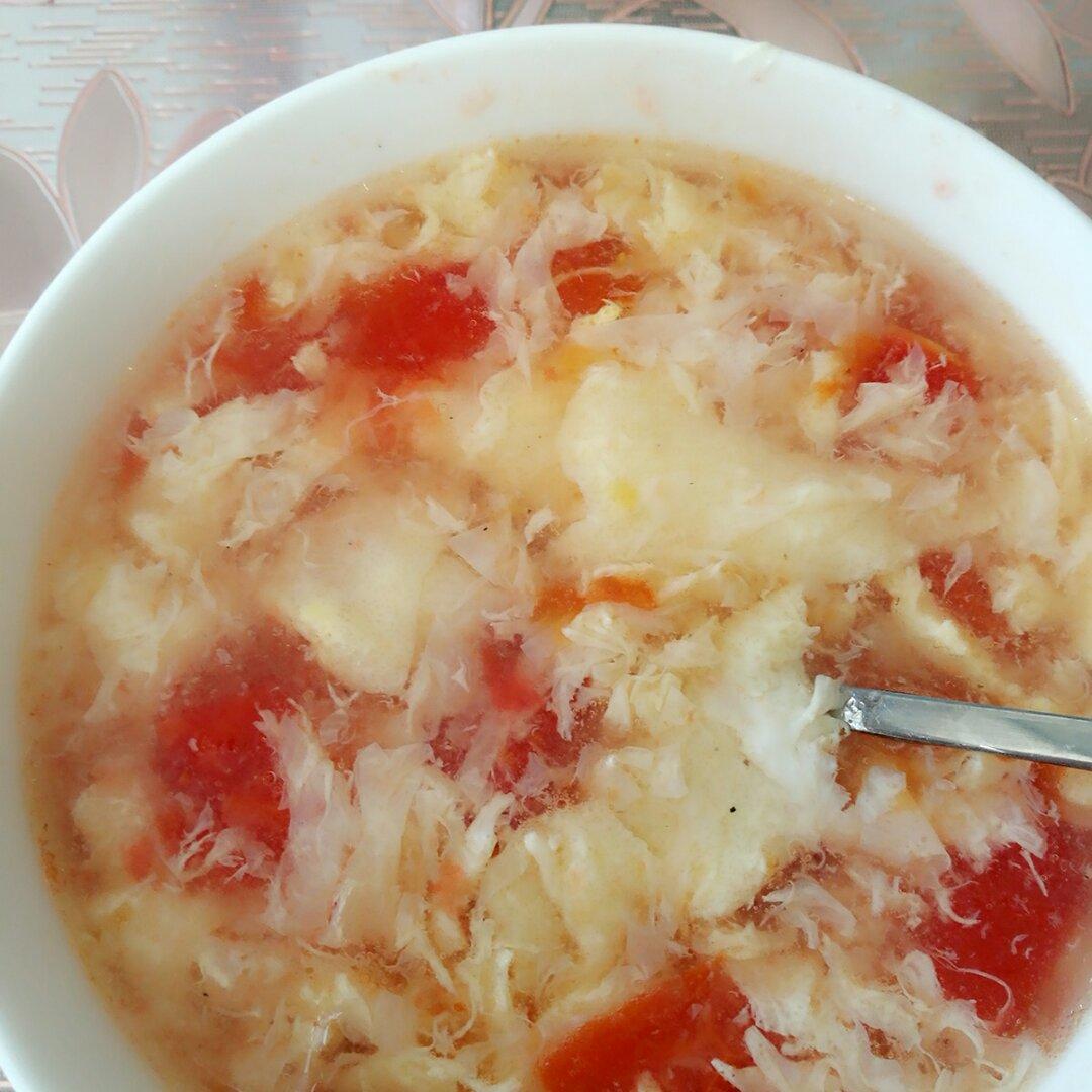 西红柿鸡蛋汤