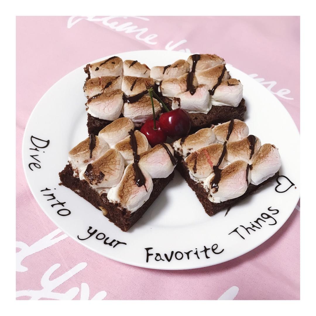 棉花糖布朗尼 Marshmallow Brownies