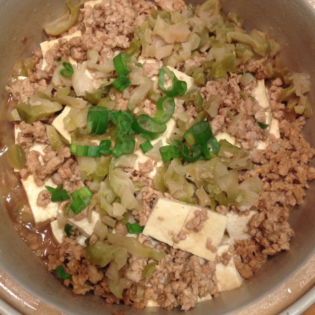 肉末蒸豆腐