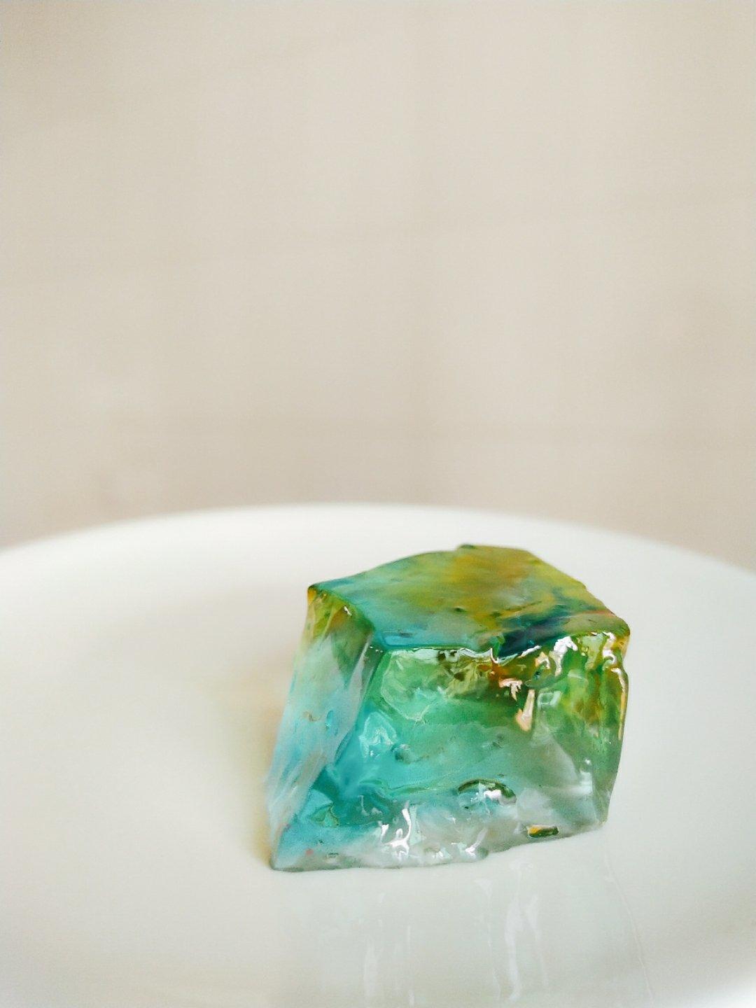 欧菇凉做的琥珀糖