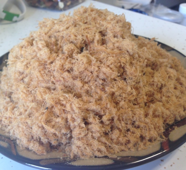 面包机自制肉松