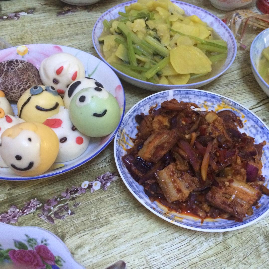 爱生活爱美食的非家庭妇女做的午餐2016年12月4日