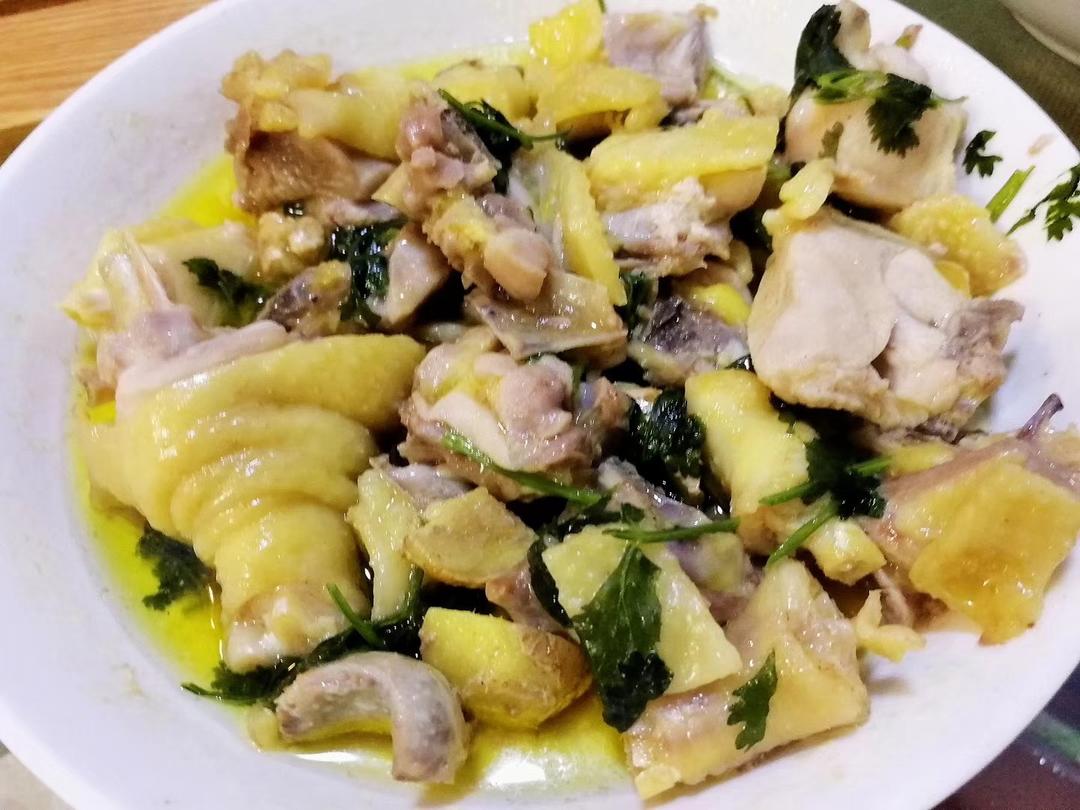 电饭锅盐焗鸡（简易版）