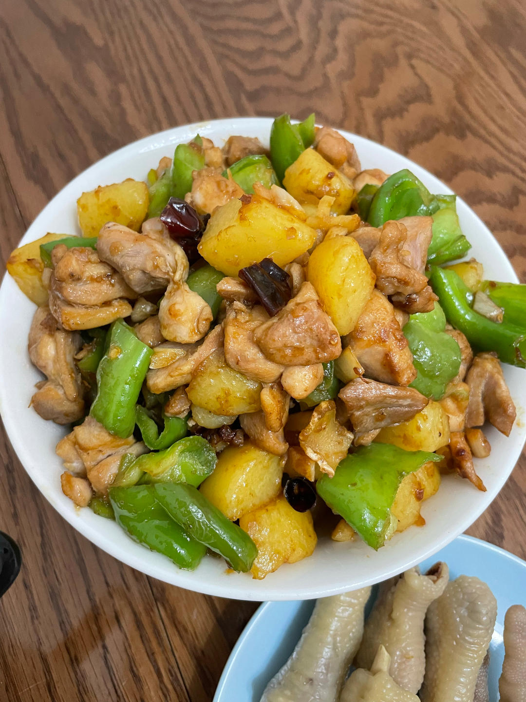 干煸鸡块