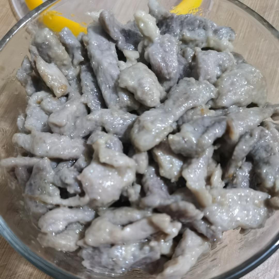 百搭的肉丝嫩炒法
