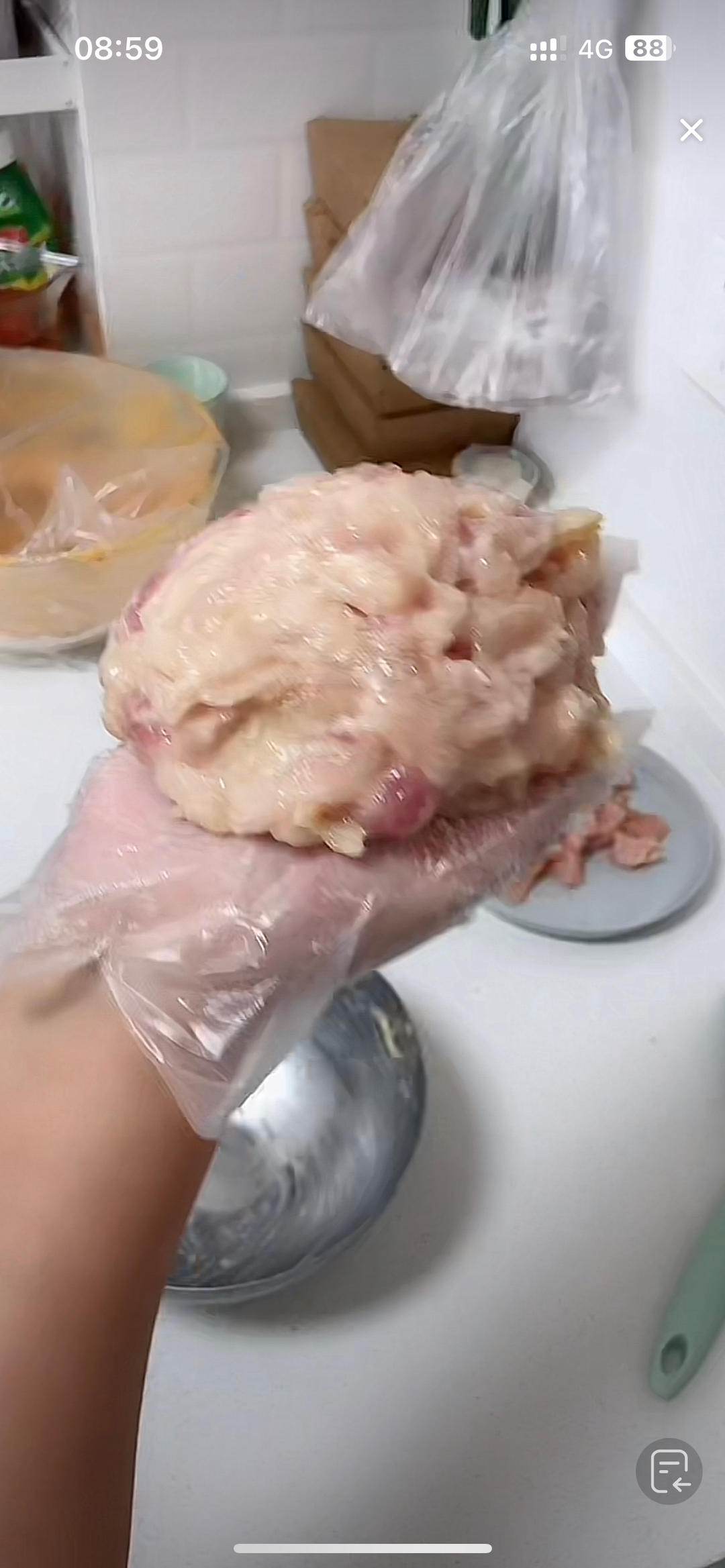 纯奶手撕吐司的做法 步骤1