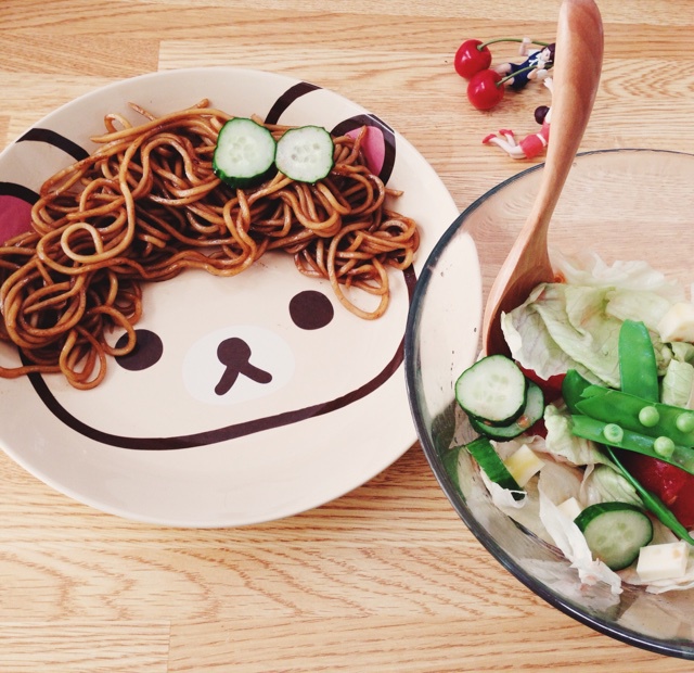 焼きそば（日式酱油炒面）