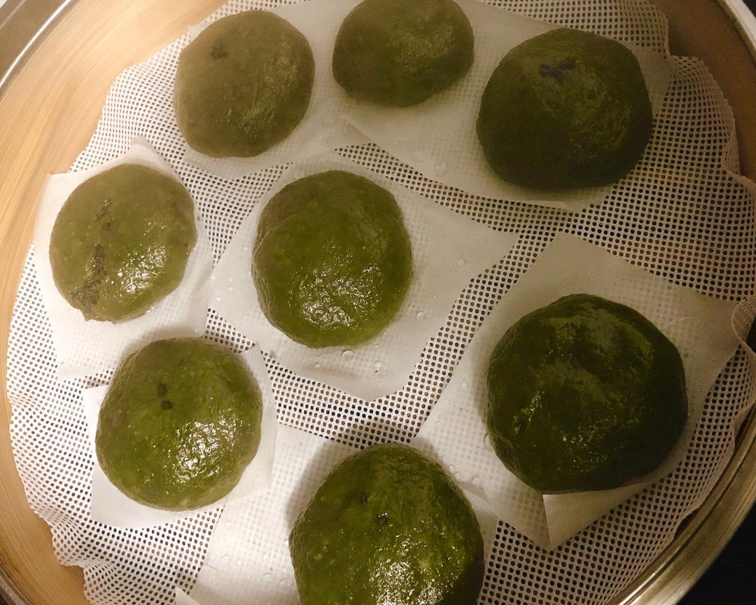 网红青团又叫艾糍（清明时节应节美食）的做法