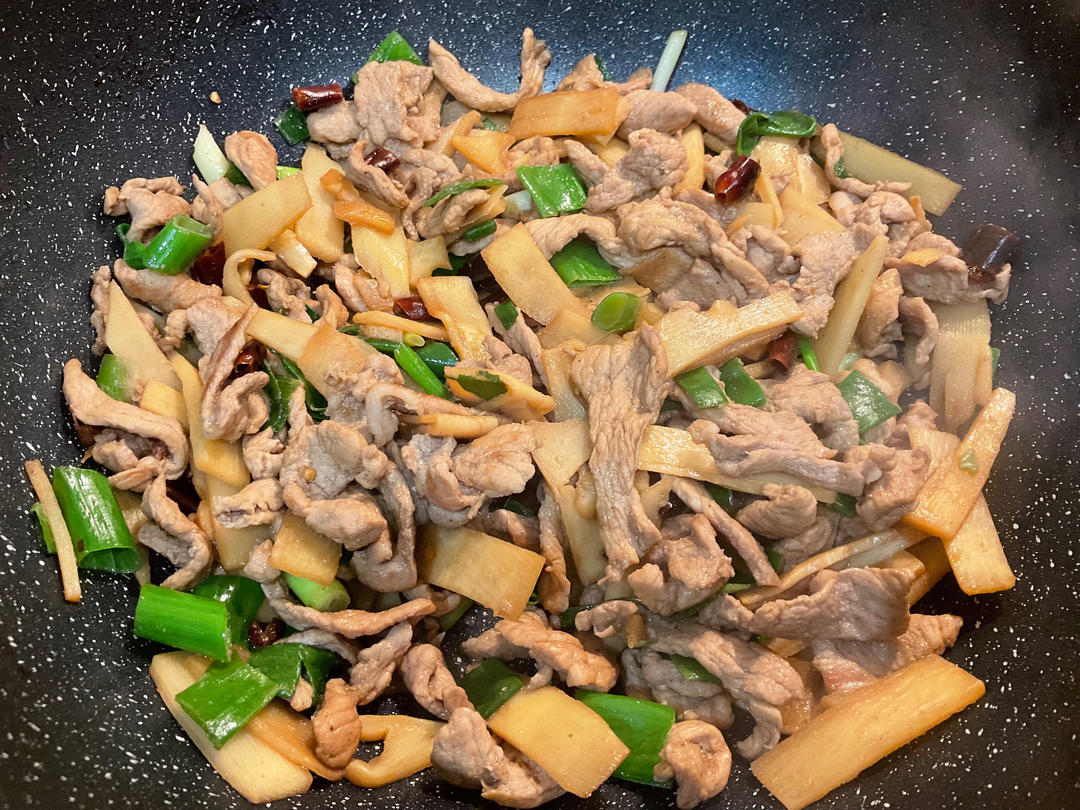 春天的味道—鲜竹笋炒肉