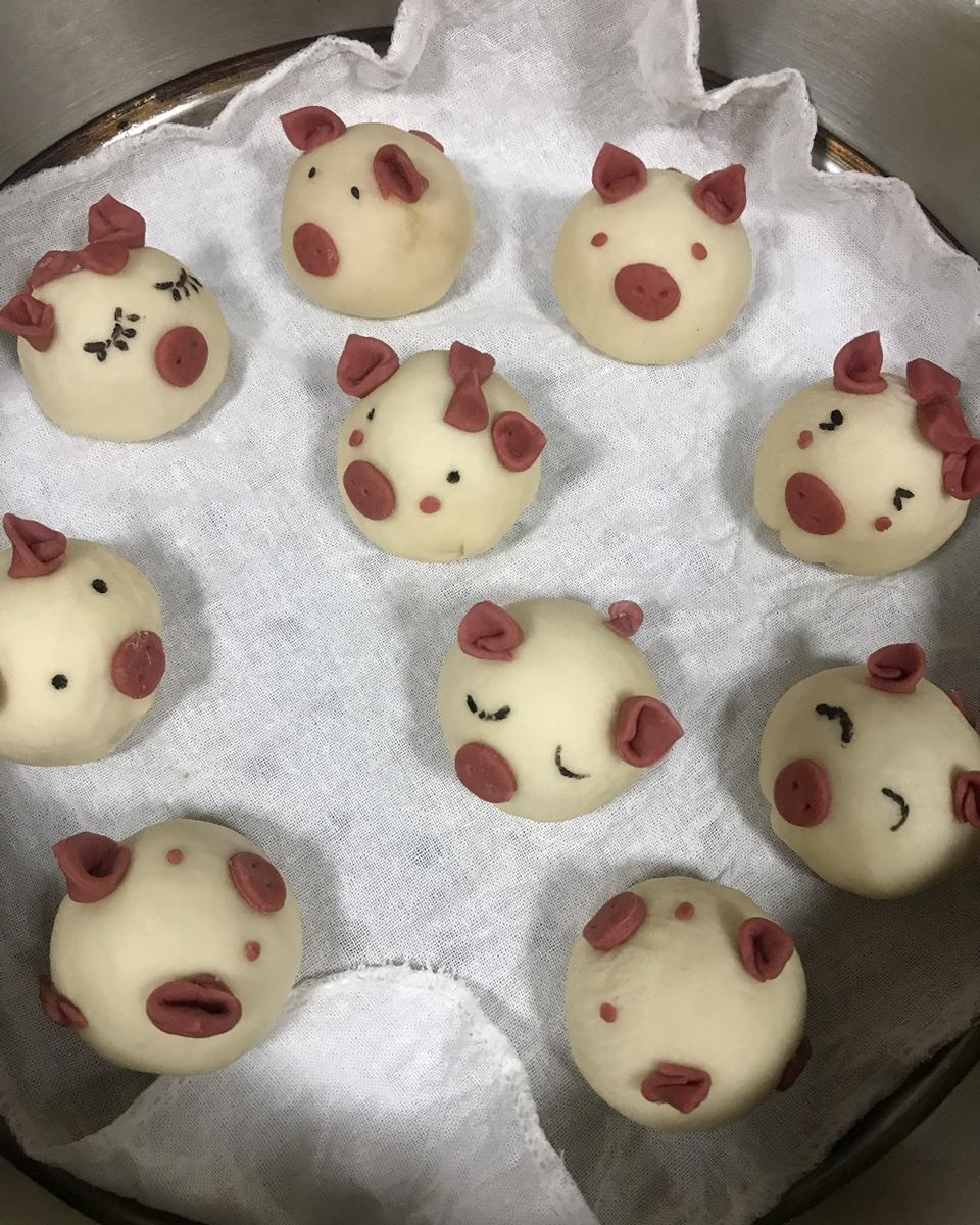 小猪馒头