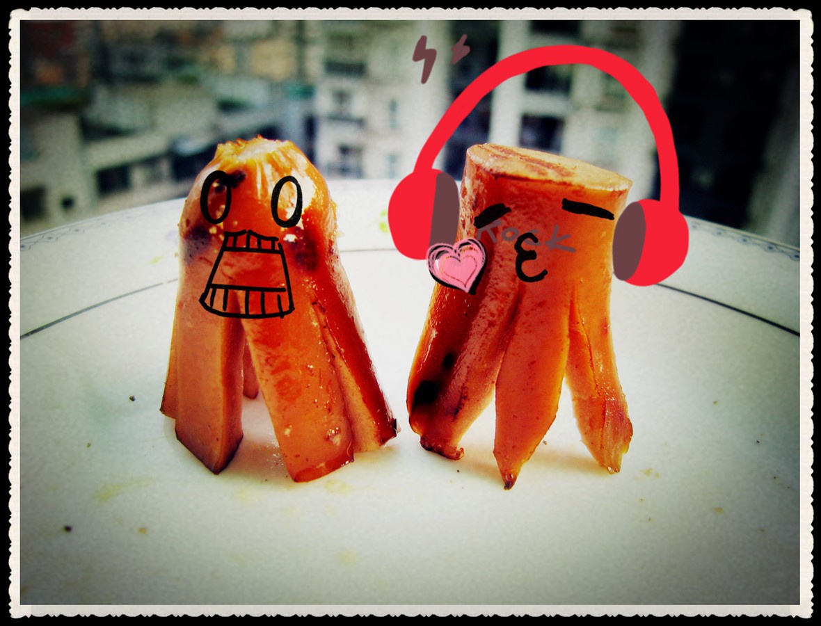 红色香肠小三样