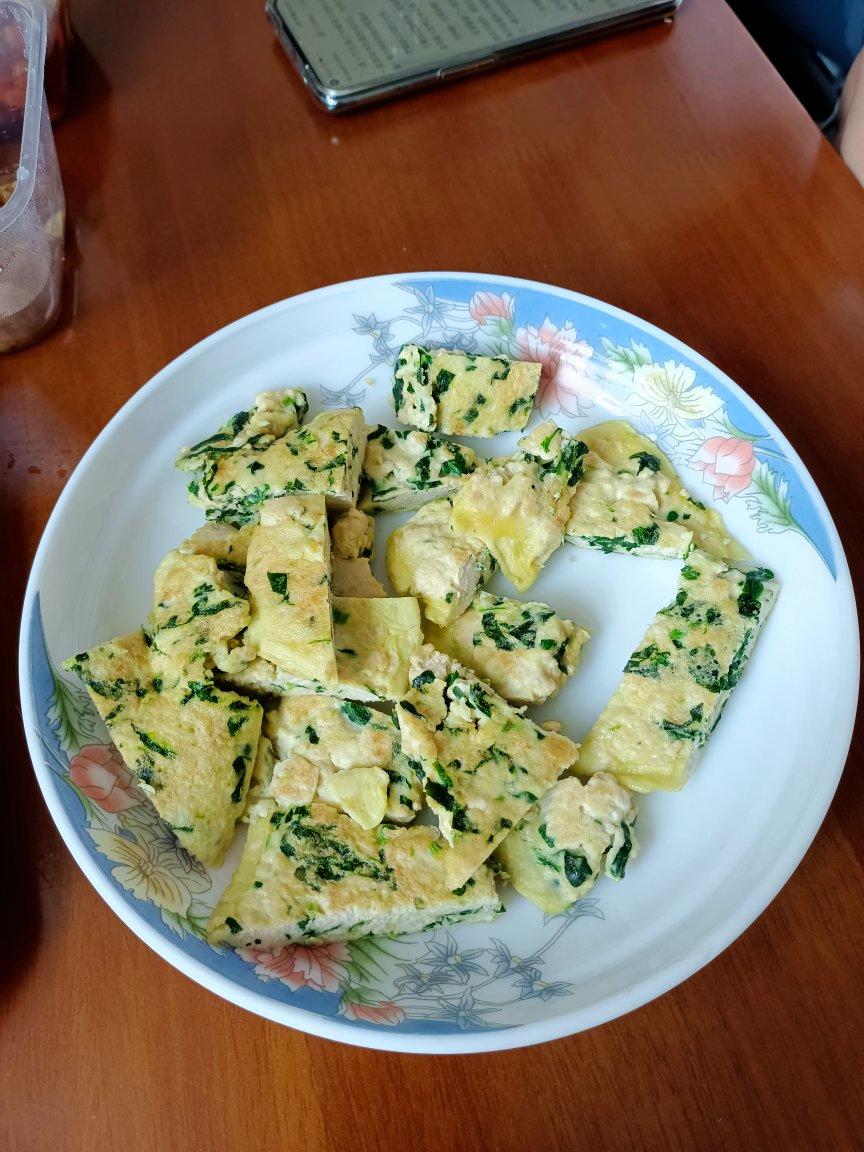 菠菜豆腐饼【宝宝辅食】