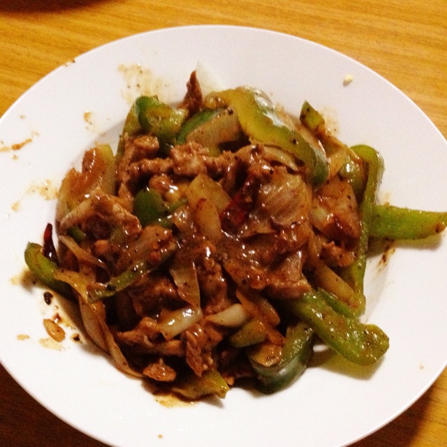 黑椒牛柳