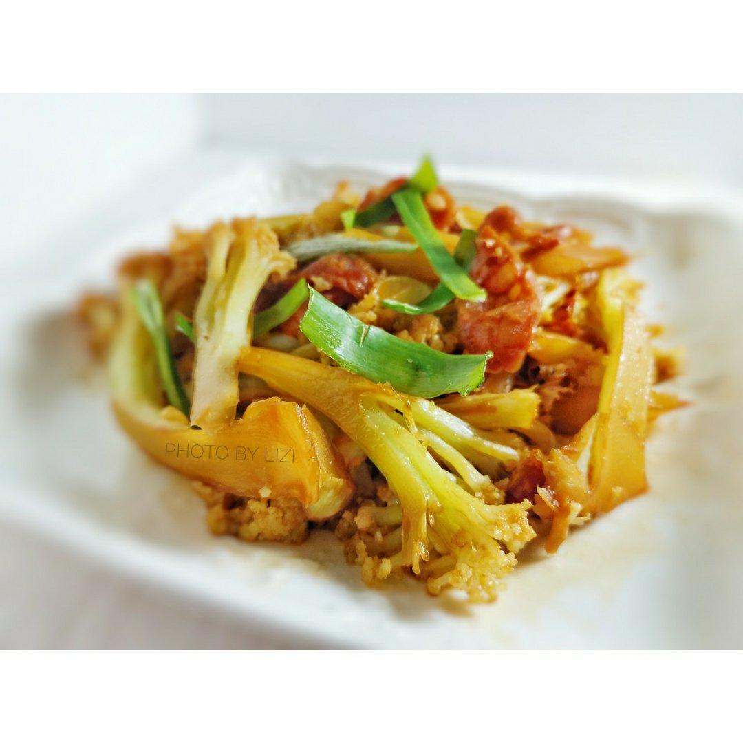 家常快手麻辣干锅花菜【海底捞调料版】