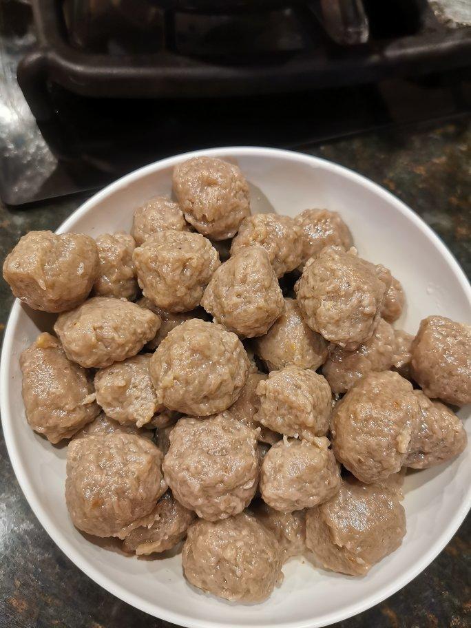自制Q弹牛肉丸（搅拌机版）（不用手打也能上筋）