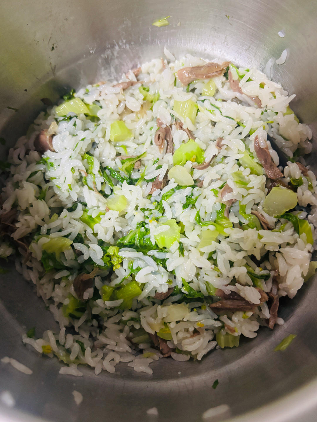 低脂菜苔拌米饭｜清爽高纤·减脂必备｜10分钟快手餐