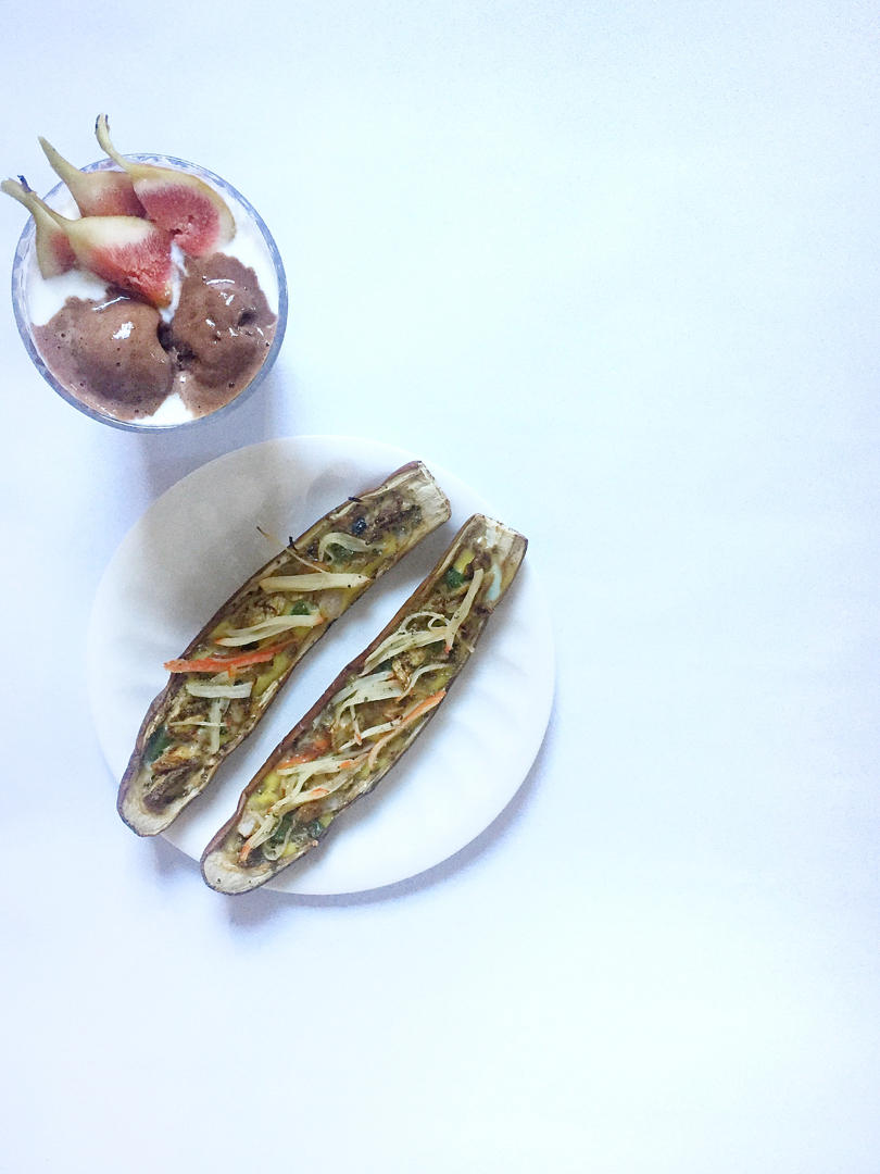 焦糖无花果granola parfait
