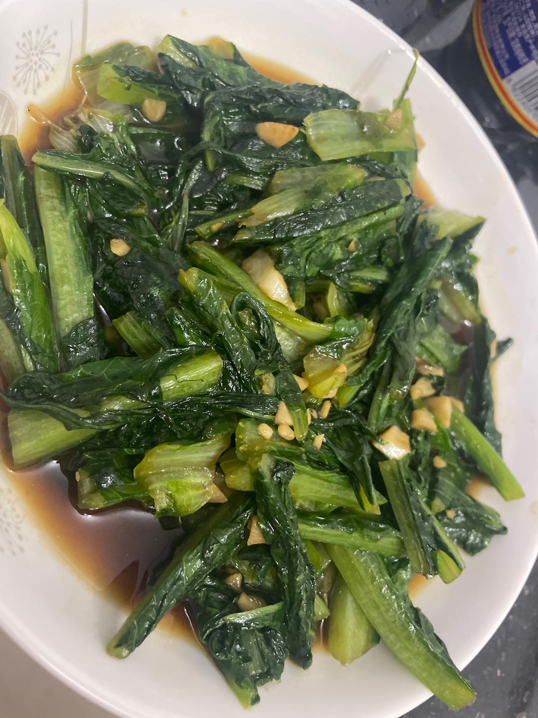 蒜蓉油麦菜（蚝油）