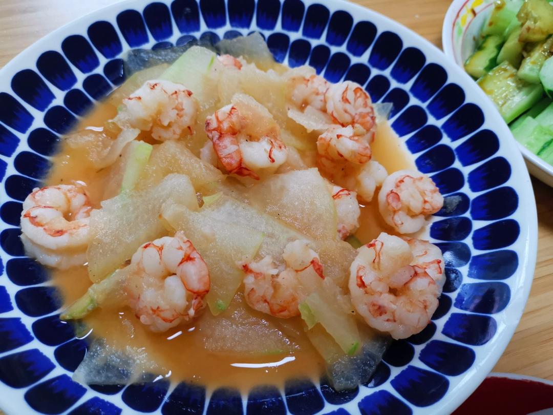 虾仁烧冬瓜「低脂又下饭」