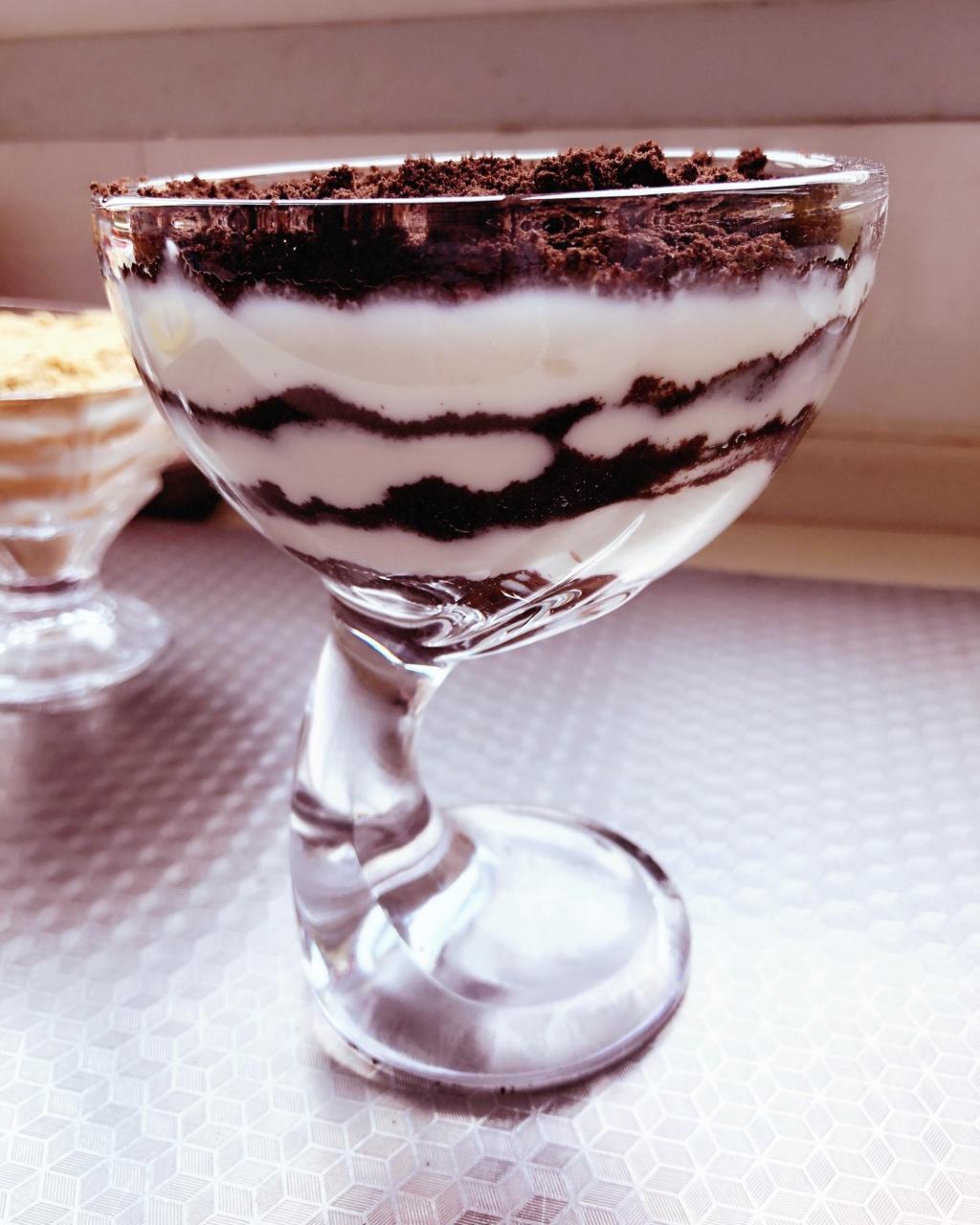 乐享一生de麻麻做的奥利奥酸奶水果杯