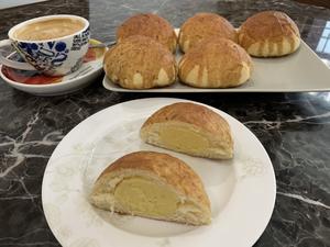 面包机制作的奶黄馅的做法 步骤7