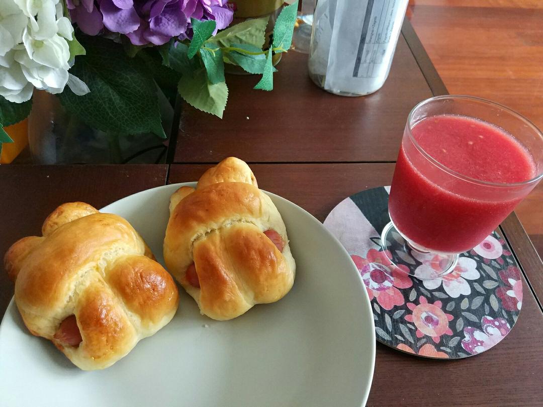 小兔子热狗面包（视频版）