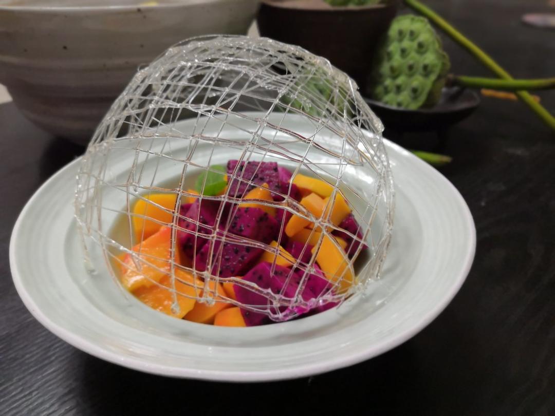 满陇桂雨-果盘的华丽转身【0失败-保姆级教程教你做糖丝网】