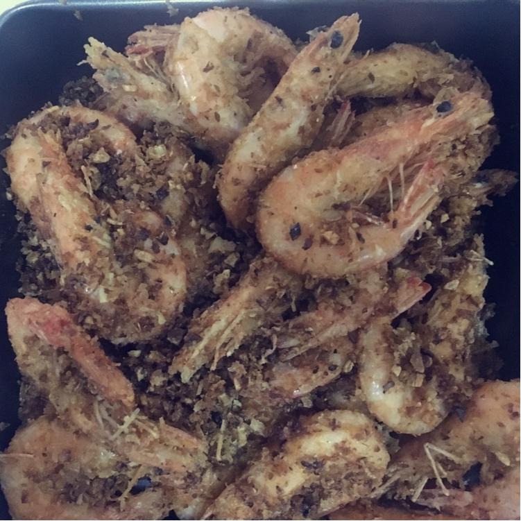 避风塘炒虾
