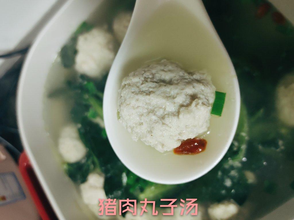 青菜丸子汤