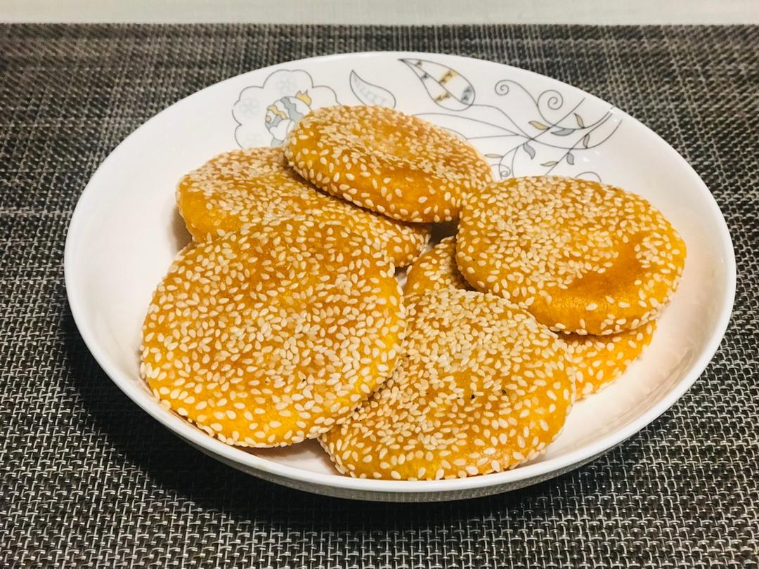 不用油炸的南瓜饼