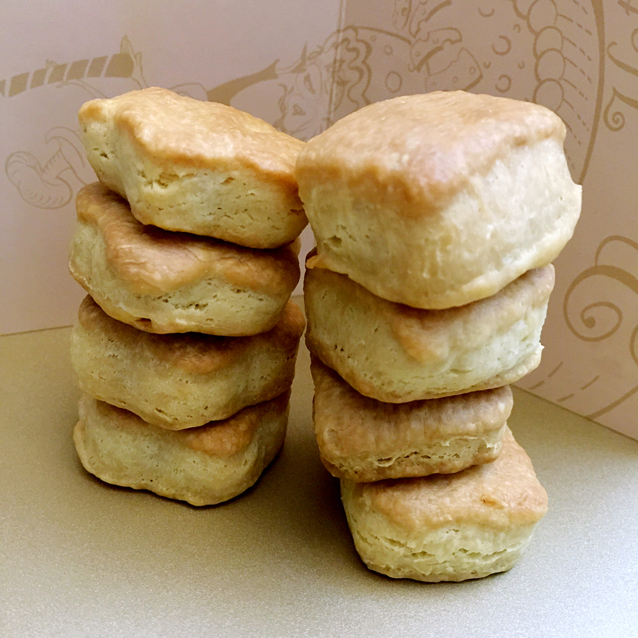 朴素的椰子油咸司康<Coconut Oil Biscuits>