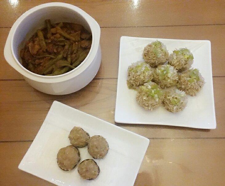 土豆炖豆角