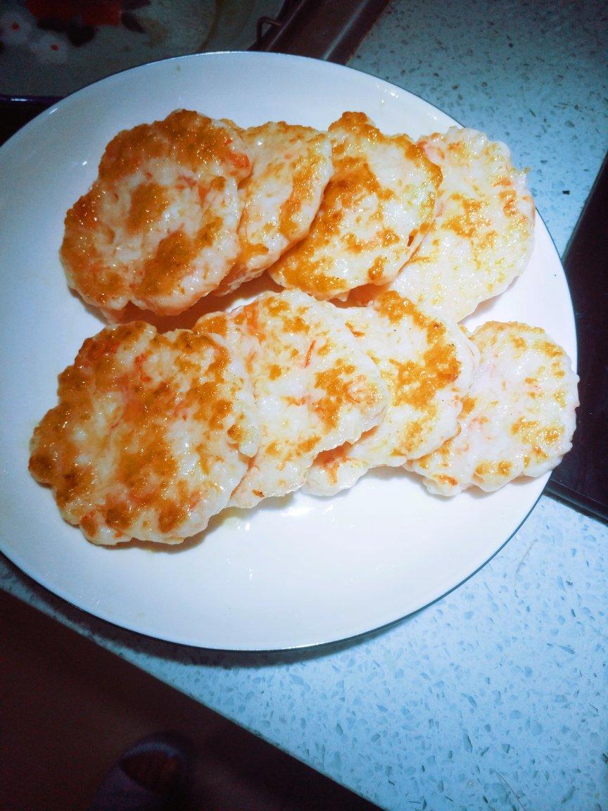 香煎虾饼