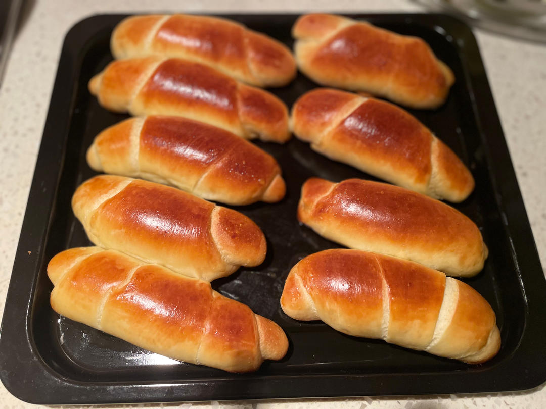 日式海盐可颂（咸可颂）-无需开酥，零失误的网红面包