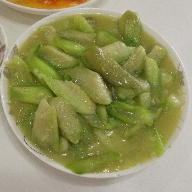 家常清炒丝瓜