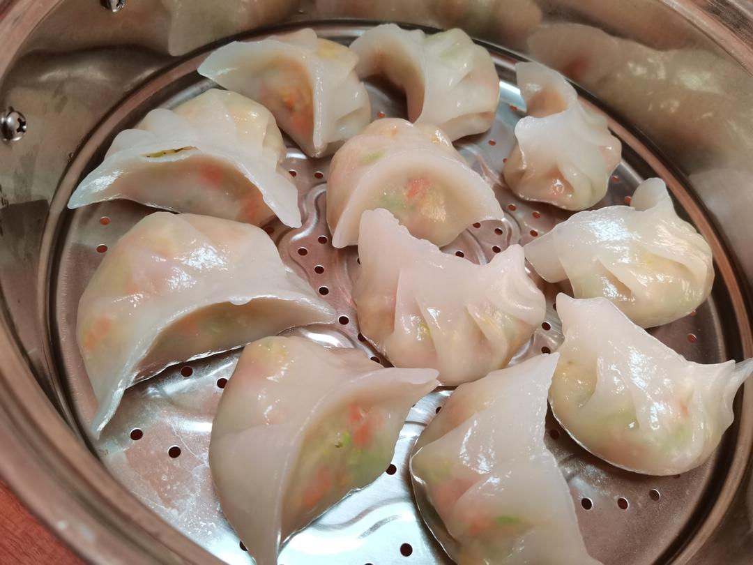 水晶虾饺
